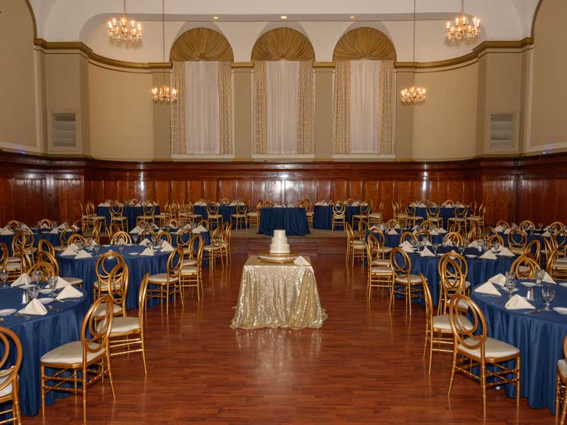 Bride or Groom room on third floor of The Corinthian Event Center.